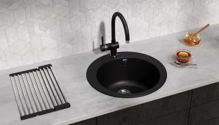 Кухонная мойка Ulgran Classic U-405-308 чёрный